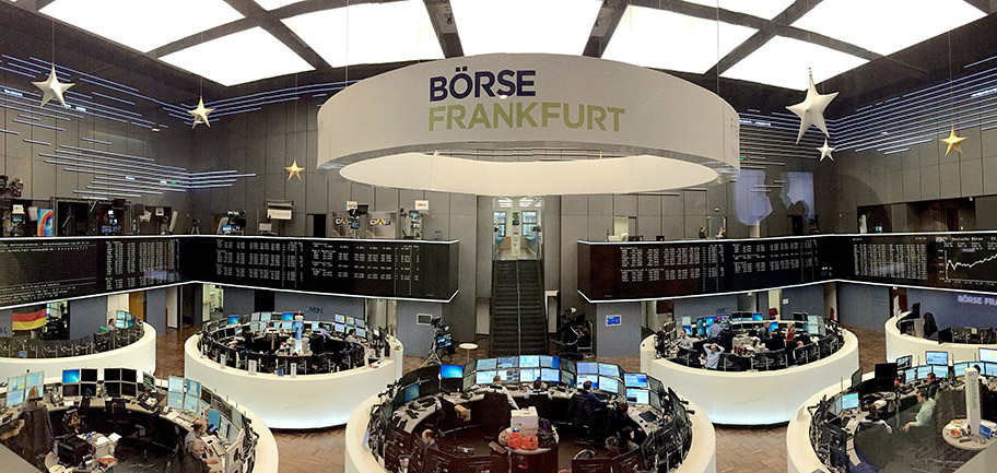 Börse in Frankfurt am Main.