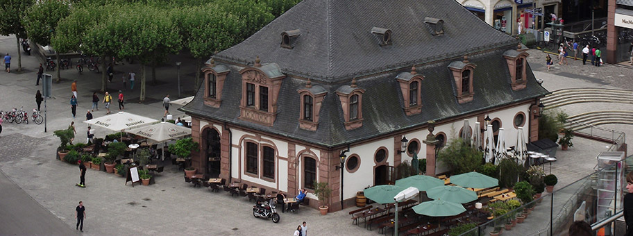 Hauptwache Café in Frankfurt am Main.