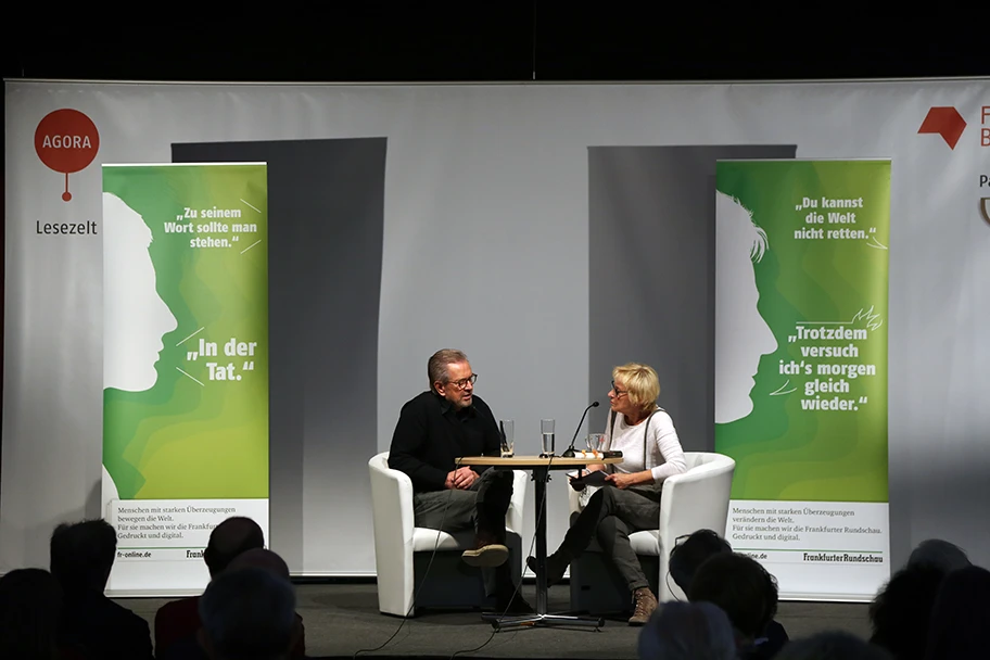 Jürgen Todenhöfer auf der Frankfurter Buchmesse 2015.