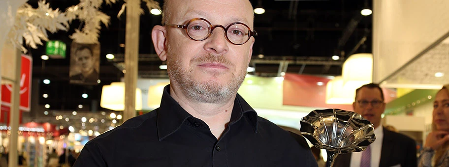 Timur Vermes bei der Frankfurter Buchmesse 2015.