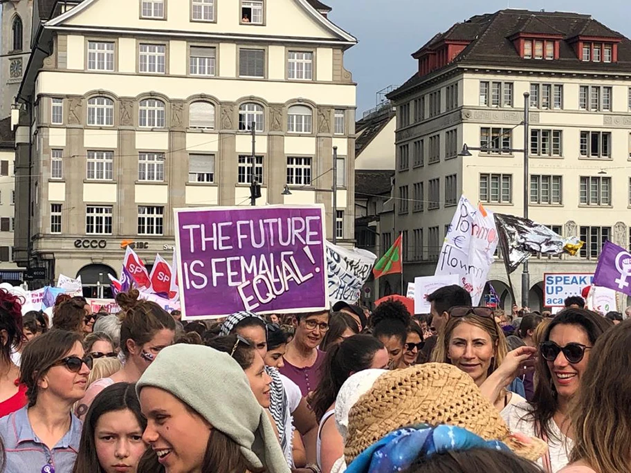 Frauen*streik am 14. Juni 2019 in Zürich.