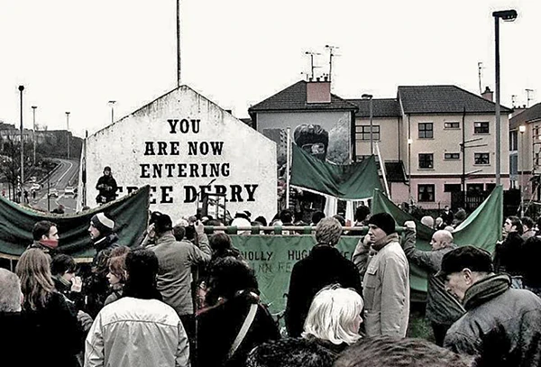 35. Gedenkmarsch zum Bloody Sunday in Derry, 2007.