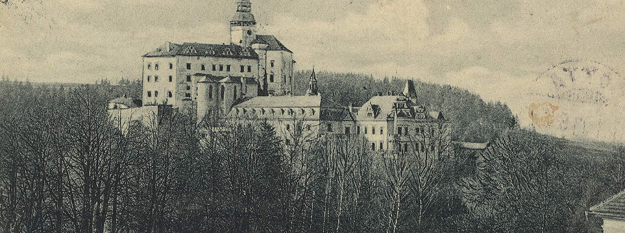 Schloss Friedland i. Böhmen galt als Vorlage für Kafkas Roman «Das Schloss».