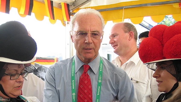 Franz Beckenbauer, April 2007.
