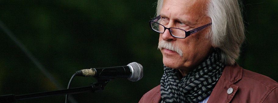 Rolf Gössner in Berlin, August 2014.
