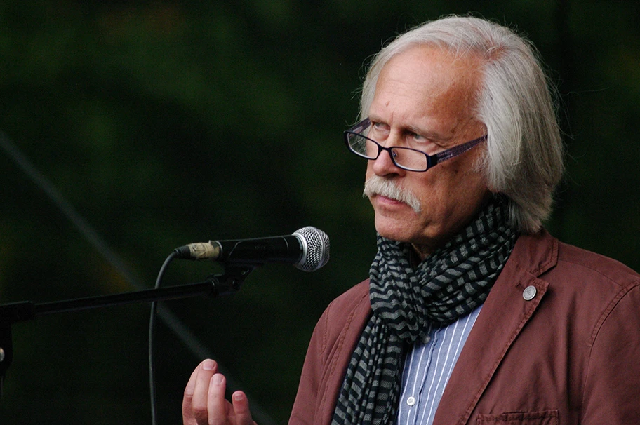 Rolf Gössner in Berlin, August 2014.