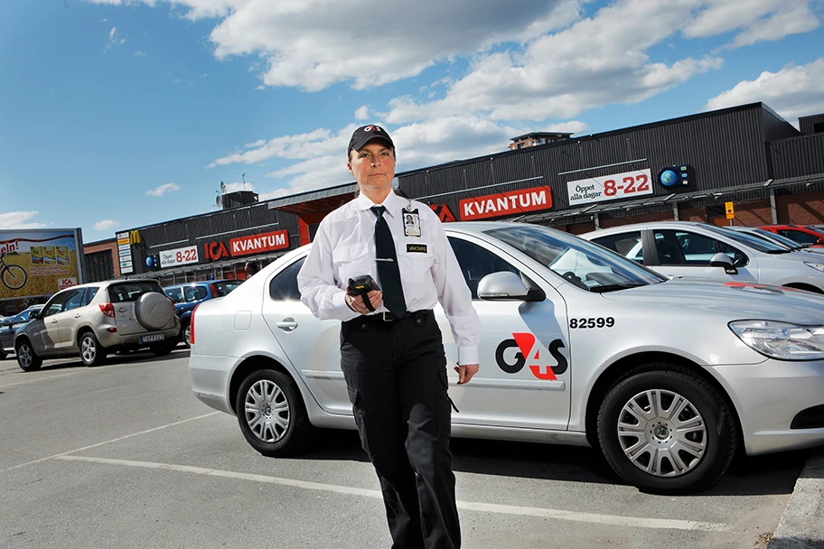G4S Sicherheit in Schweden.