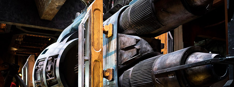 Star WarsKulisse im Disneyland.