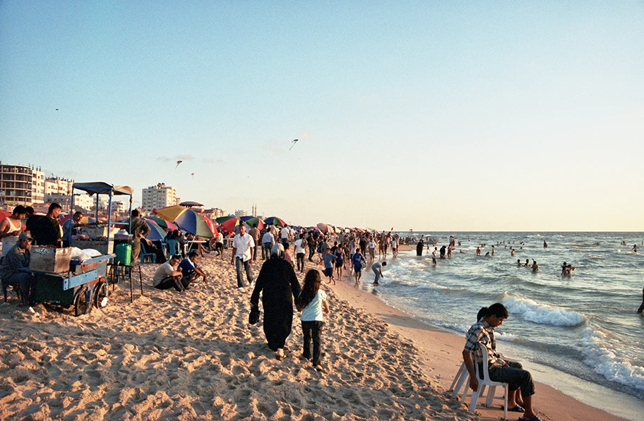 Gaza Beach, 1. Juli 2006.