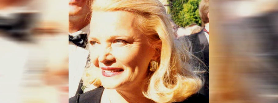 Die US-Schauspielerin Gena Rowlands (hier 1992 an den Emmy Awards) spielt in dem Film die Rolle der Myrtle Gordon.