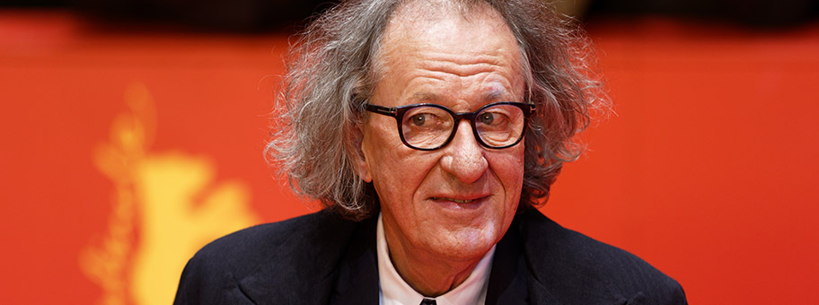 Der australische Schauspieler Geoffrey Rush (hier an der Berlinale 2017) spielt in dem Film die Rolle des Konzertpianisten David Helfgott.
