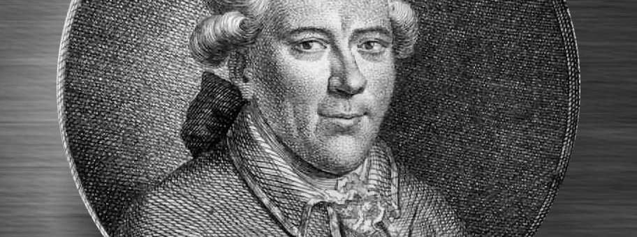 Portrait von Georg Christoph Lichtenberg (1742-1799), deutscher Schriftsteller und Wissenschaftler.