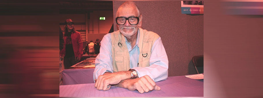 George A. Romero an der Horror Convention 2005.
