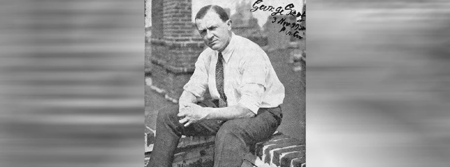 George Grosz in Berlin, 1930.