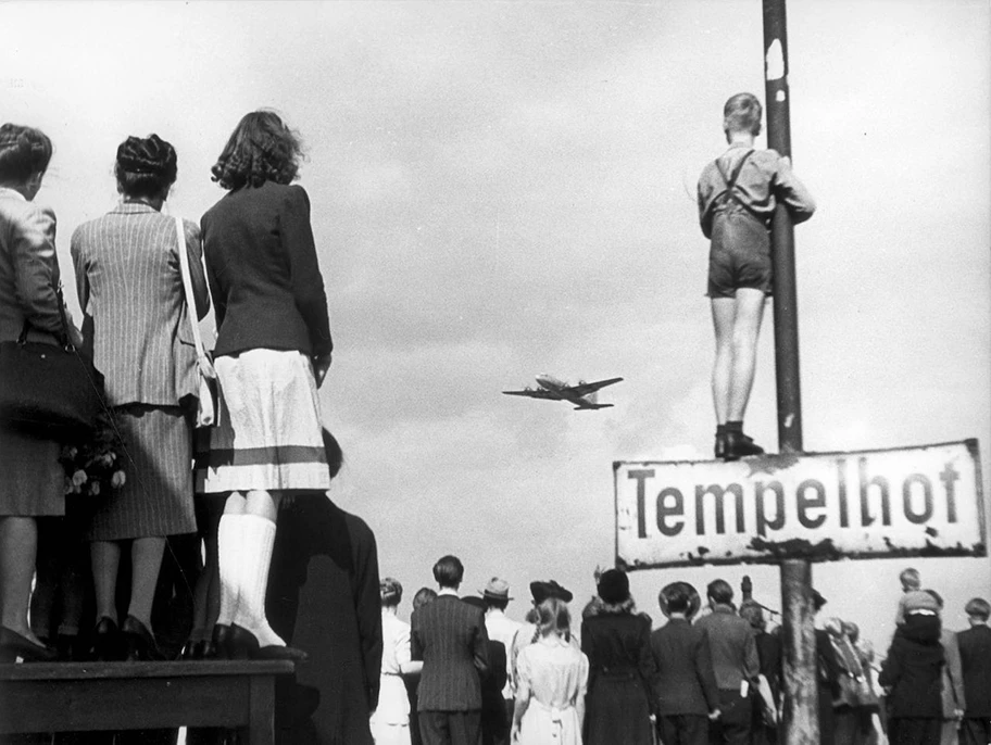 Berlin Templehof, 1948.