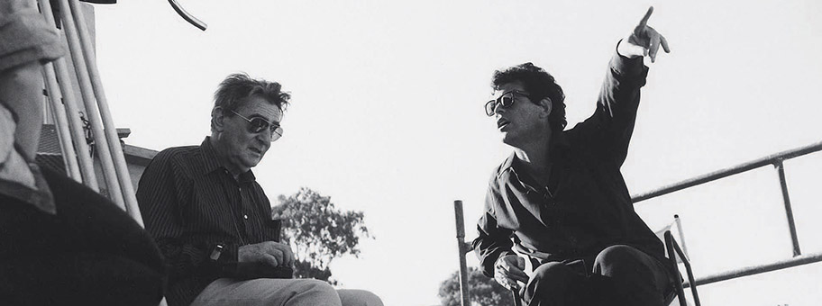Der französische Kameramann Henri Alekan (links, Juni 1986) wird zu den bedeutendsten Filmkameraleuten des 20.