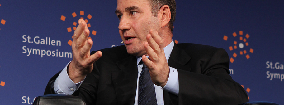 Glencore-CEO Ivan Glasenberg im Mai 2012 während einer Plenardebatte am 42. St. Gallen Symposium an der Universität St. Gallen.