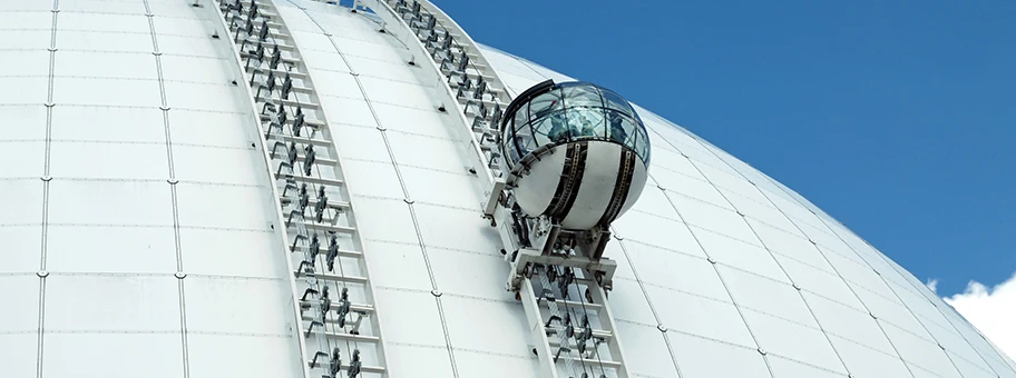 SkyView Gebäude in Stockholm.