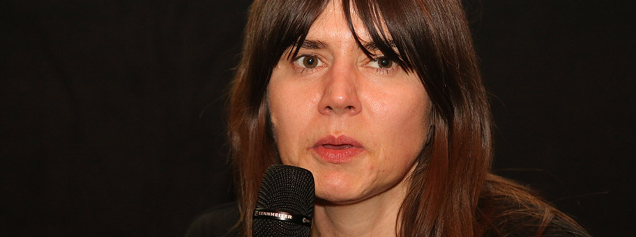 Die polnische Regisseurin Małgorzata Szumowska am GoEast Film Festival 2014 in Wiesbaden.