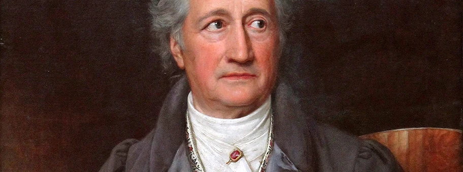 Johann Wolfgang von Goethe im 80. Lebensjahr, Öl auf Leinwand, Stieler 1828.