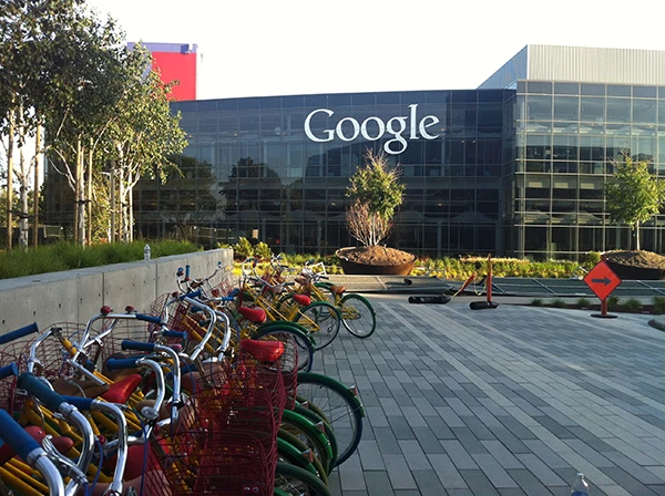 Google Campus in Mountain View, Kalifornien.