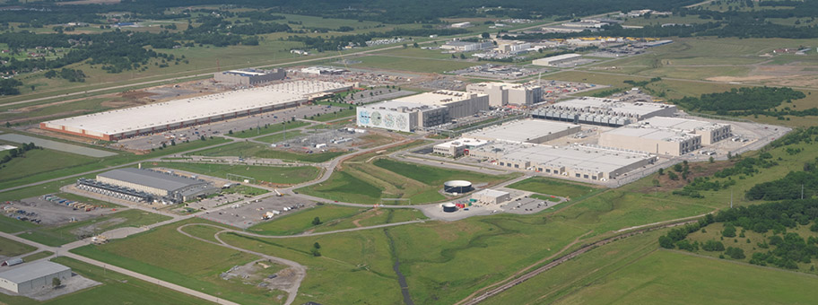 Datencenter von Google in Oklahoma, USA.