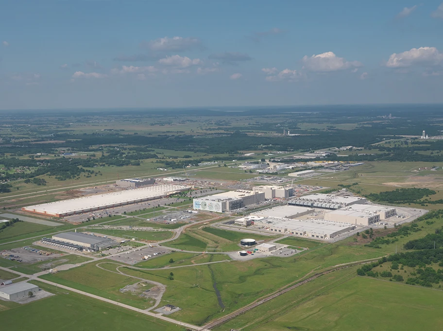 Datencenter von Google in Oklahoma, USA.