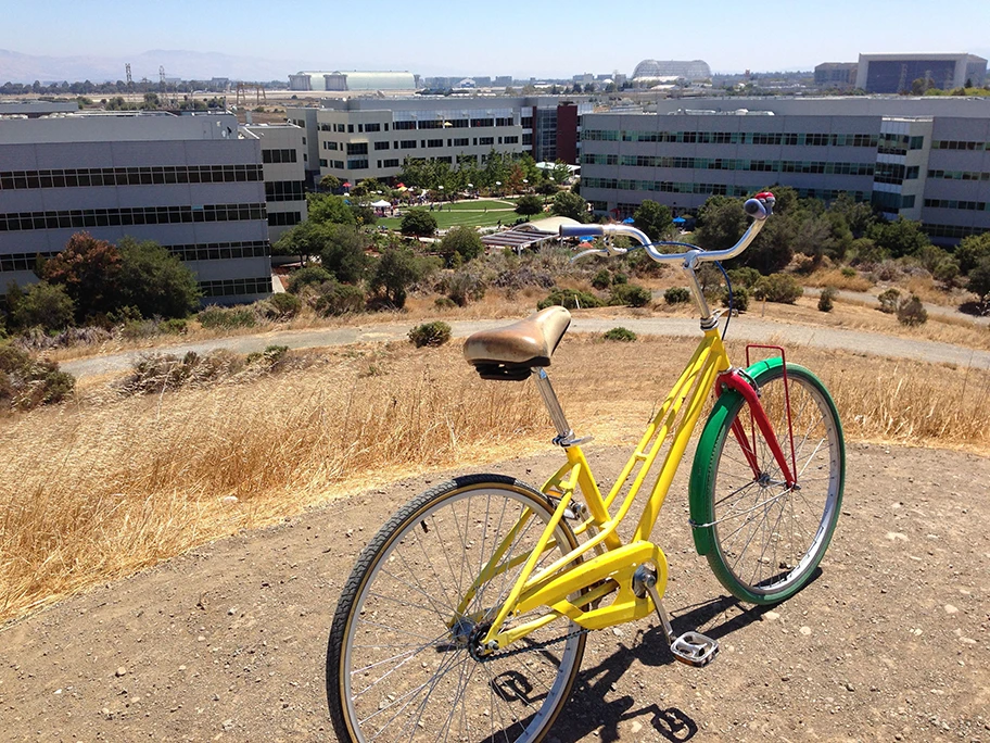 Google Campus in Mountain View, California.