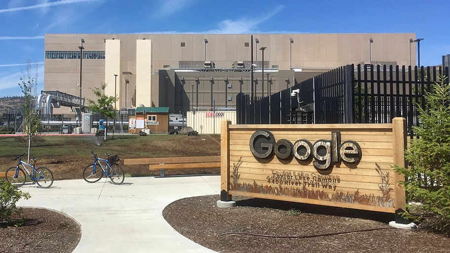 Datencenter von Google in The Dalles, Oregon.