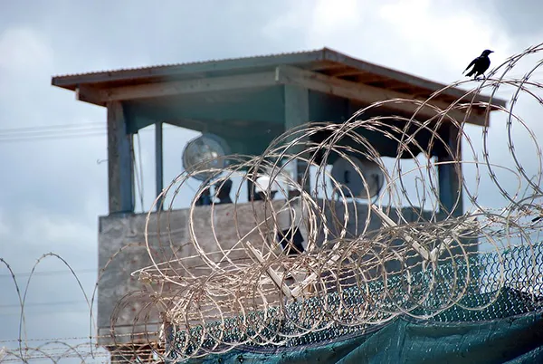 Foltergefängnis der USA in Guantanamo Bay, Kuba.