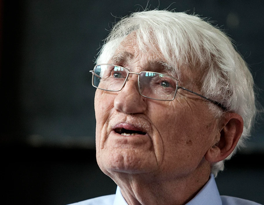 Der Soziologe und Philosoph Jürgen Habermas, 29. Mai 2014.