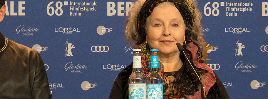 Hanna Schygulla (hier im Februar 2018 in Berlin) spielt im Film von Fassbinder die Rolle der Maria Braun.