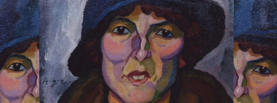 Portrait Emmy Hennings, 1911.
