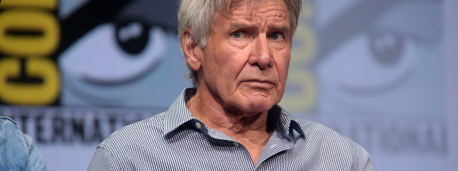 Harrison Ford (hier an der Comic Con in San Diego Juli 2017) spielt in dem Film von Alan J. Pakula die Rolle des Staatsanwaltes Sabich.
