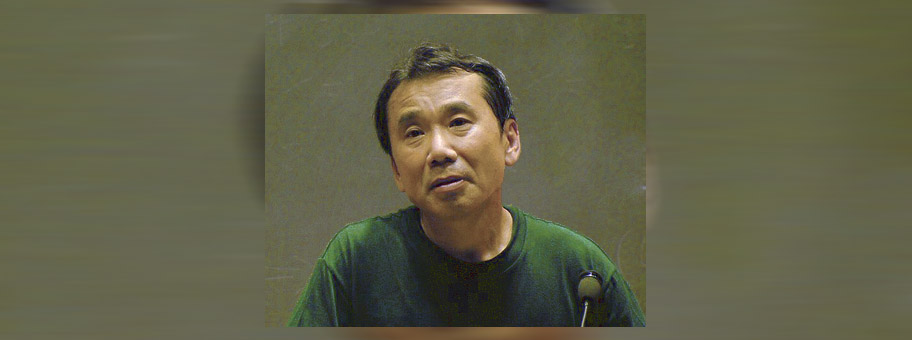 Der japanische Autor Haruki Murakami, Oktober 2006.