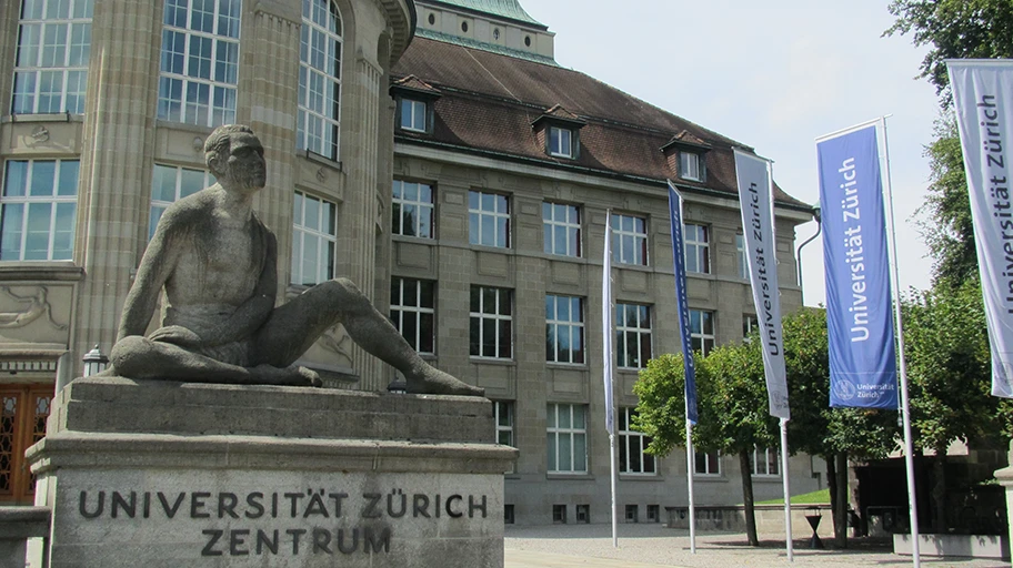 Hauptgebäude der der Universität Zürich.