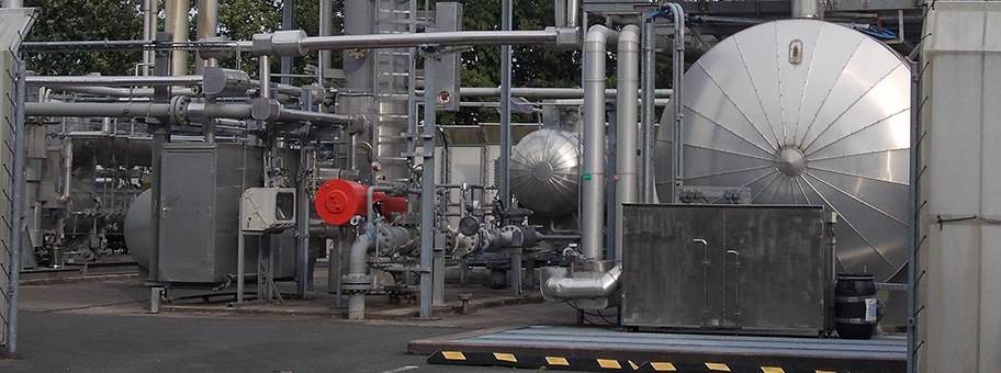 Unkonventionelle Gasförderung (Fracking) «Hemsbünde Z5» im Landkreis Rotenburg, Deutschland.