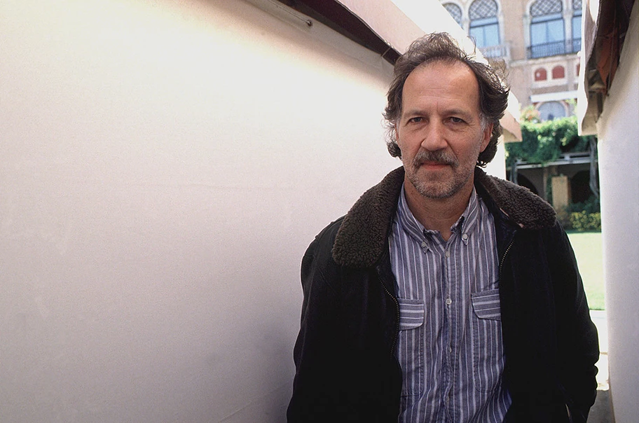 Der Filmregisseur Werner Herzog in Venedig 1991.