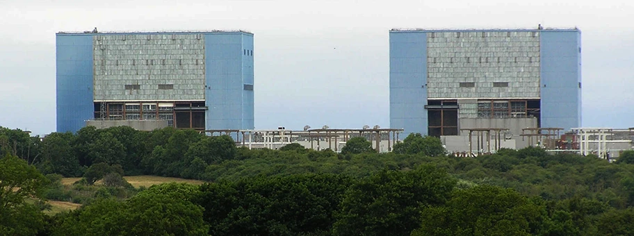 Das Atomkraftwerk Hinkley Point in Süd-England.