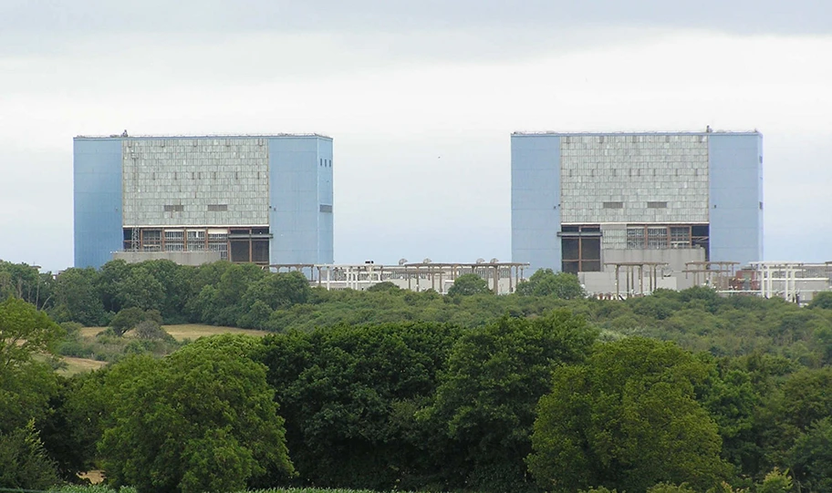 Das Atomkraftwerk Hinkley Point in Süd-England.