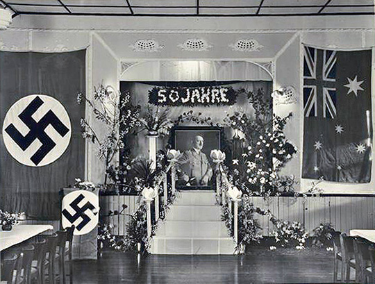 Feier anlässlich Adolf Hitlers 50.