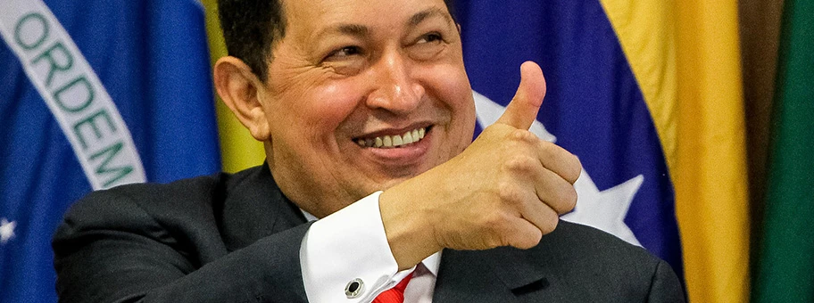 Hugo Chávez bei einem Besuch in Brasilia im Juni 2011.