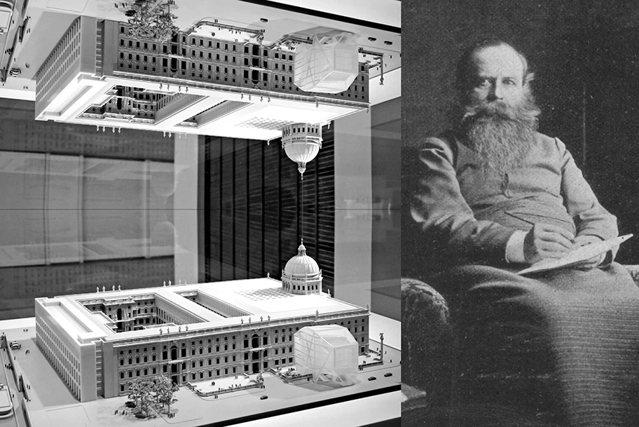 Philosophie des Unbewussten - Humboldt Forum in Berlin, Eduard von Hartmann.