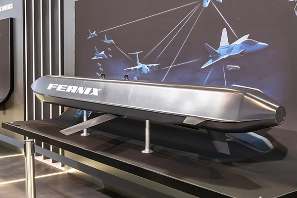 Diehl Defence Ausstellung auf der ILA Berlin Air Show 2024.