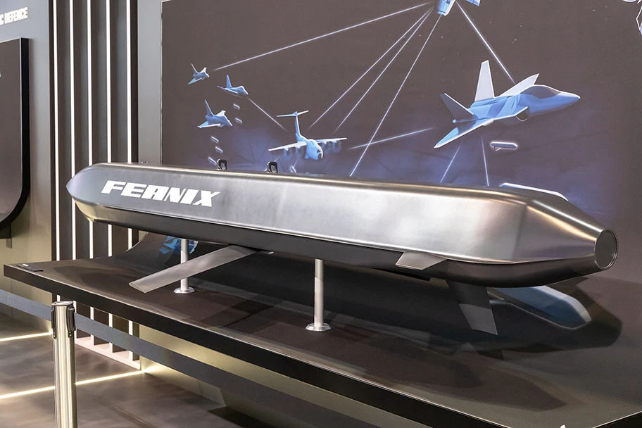 Diehl Defence Ausstellung auf der ILA Berlin Air Show 2024.