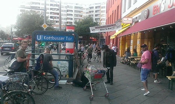 Kottbusser Tor in Berlin.