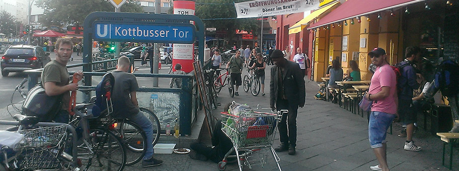 Kottbusser Tor in Berlin.