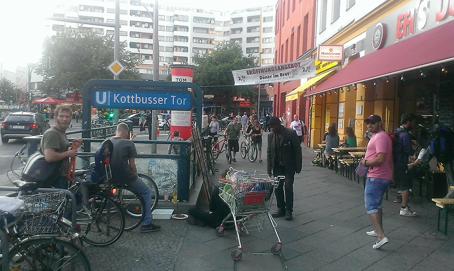 Kottbusser Tor in Berlin.