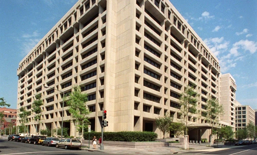 Hauptverwaltung des Internationalen Währungsfonds in Washington DC.