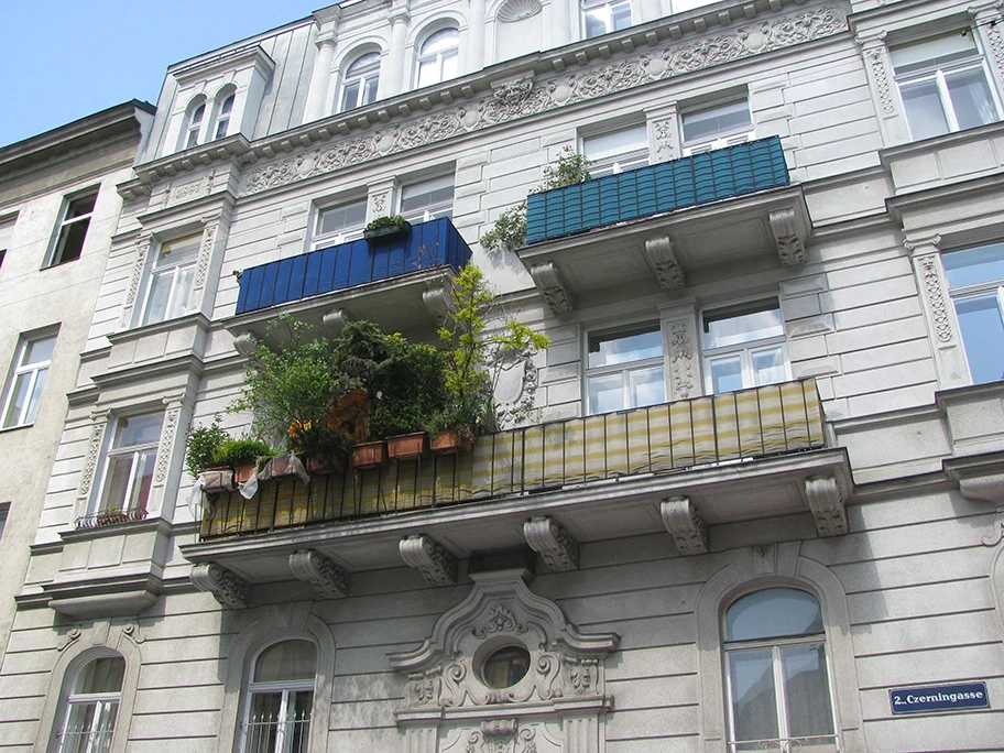 Wohnungen in Wien an der Czerningasse.